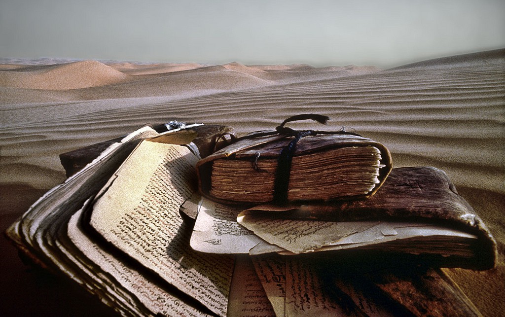 Biblioteca de Chinguetti, Mauritania. Foto de Olivier Blaise. 