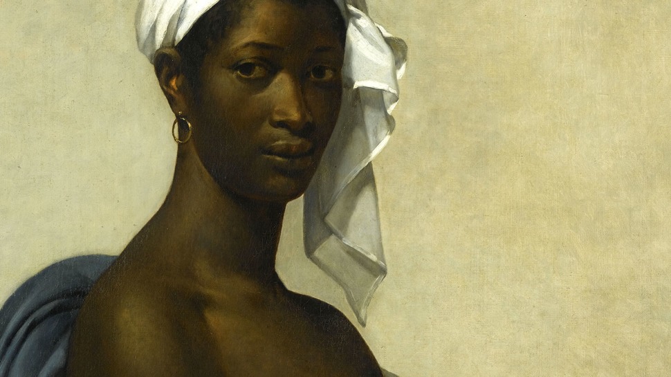 "Portrait d'une négresse", Marie-Guillemine Benoist